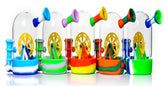 Inside Windmill Silicone Water Pipe
